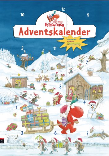 Der kleine Drache Kokosnuss Adventskalender: Weihnachtsdorf (Weihnachten mit dem kleinen Drachen Kokosnuss, Band 6)